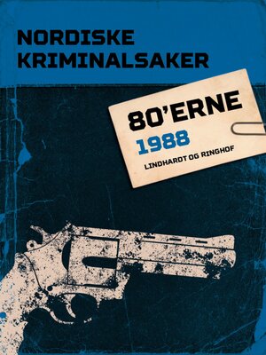 cover image of Nordiske Kriminalsaker 1988